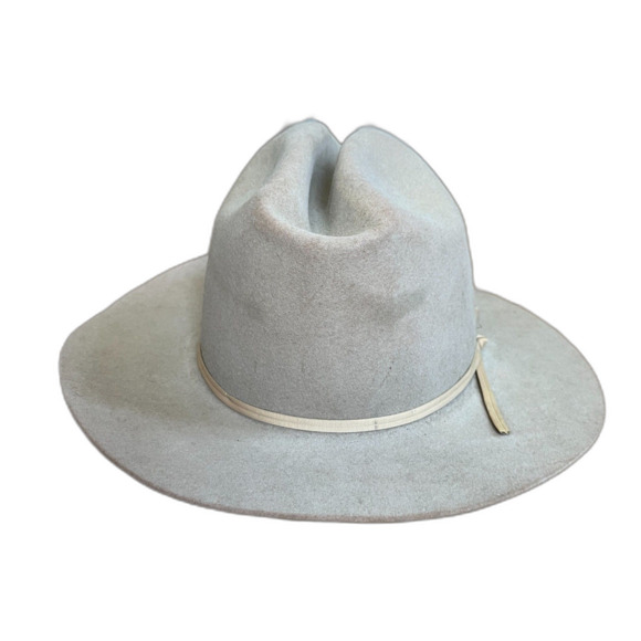 Vintage Stetson Fawn Tejano Fedora Hat   Mens Size 6 - Picture 1 of 14